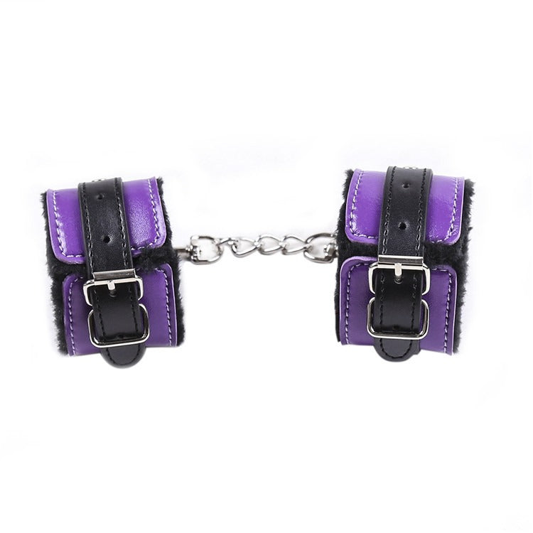 Leather Bondage Set – Passion Shackles for Hand & Ankle Play