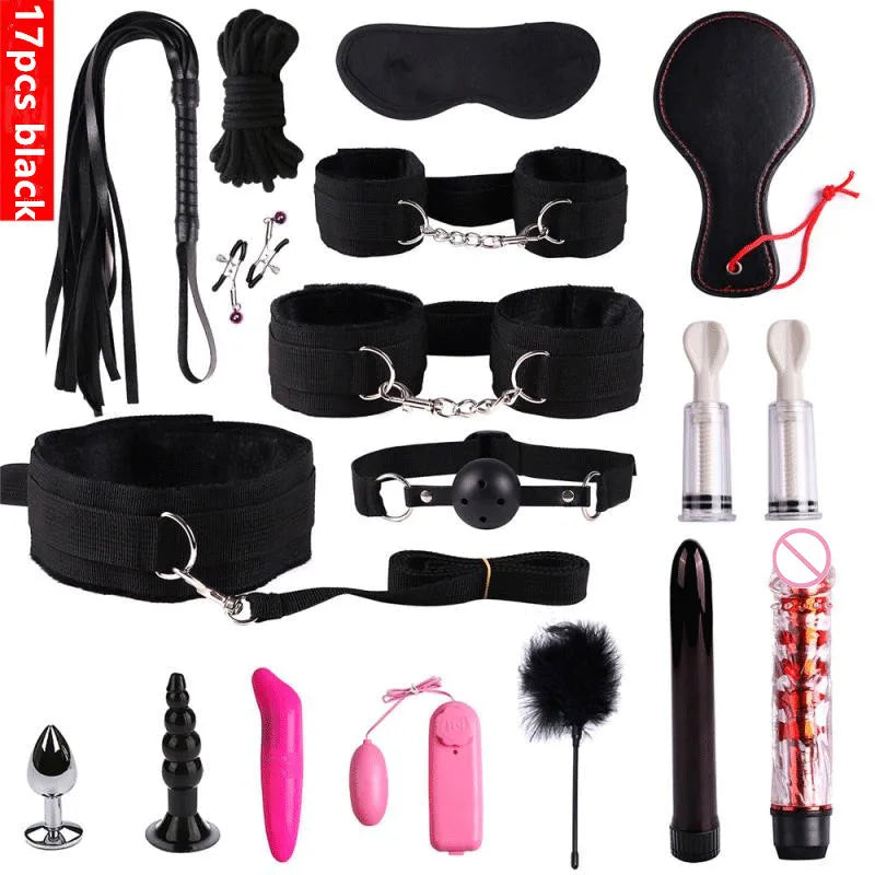 BDSM Bondage Adult Slave Set (23 Pcs)
