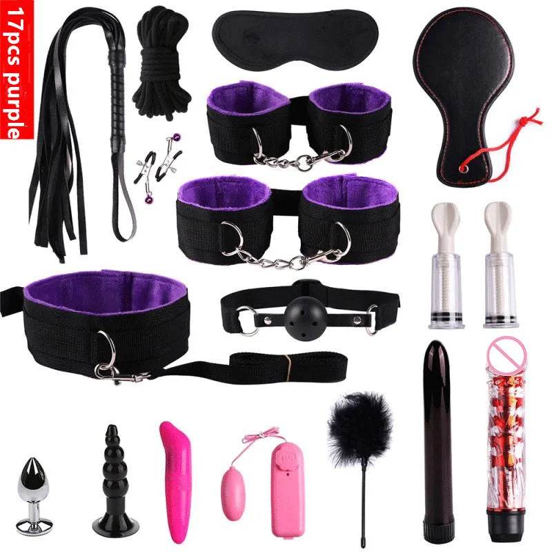 BDSM Bondage Adult Slave Set (23 Pcs)